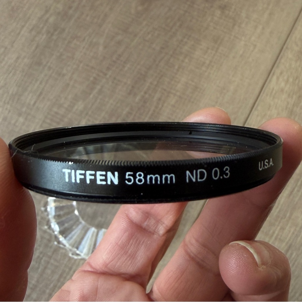 Tiffen‎ Lot of 7 Camera Lens Filters Format Made In USA 62mm / 58mm In Cases - Picture 7 of 9